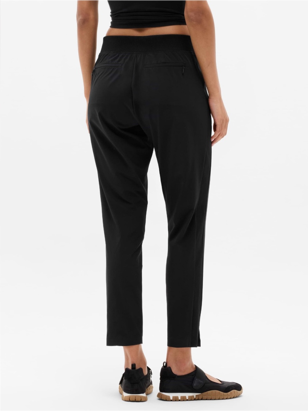 Athleta Brooklyn Midrise Black Cropped Ankle Pants - Picture 9 of 12